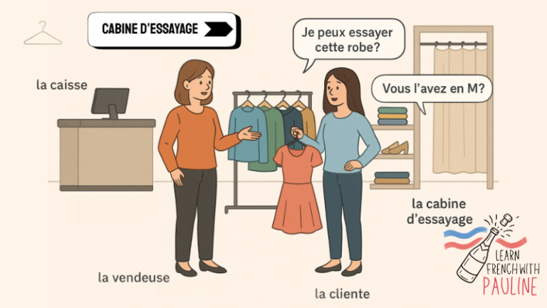 faire du shopping Learn French